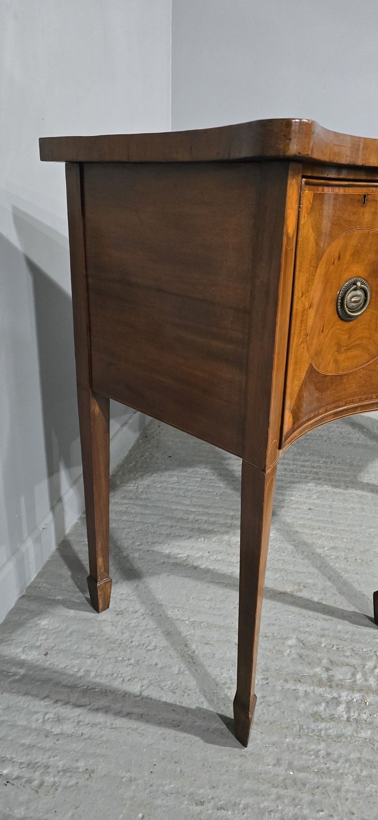 Superb Edwardian Mahogany Inlaid Sideboard photo 995.0
