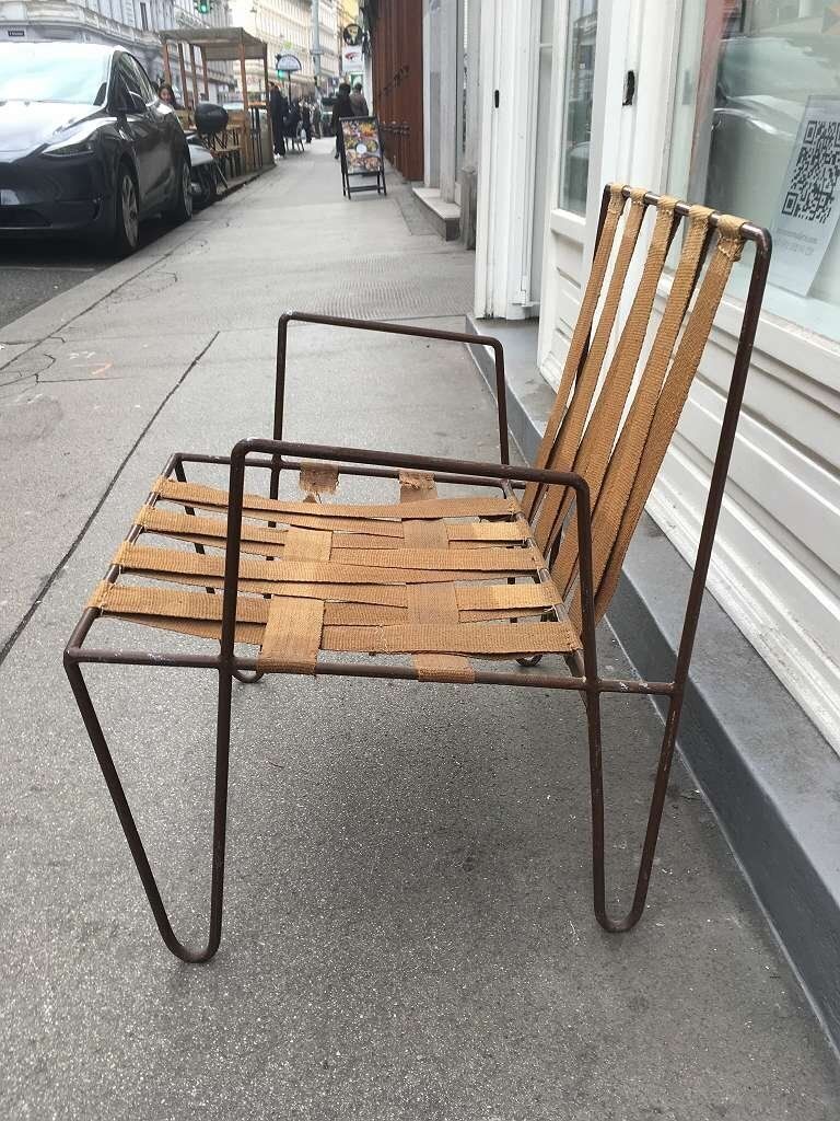 Sculptural Iron Chairs, 1930s, Set Of 3 photo buy