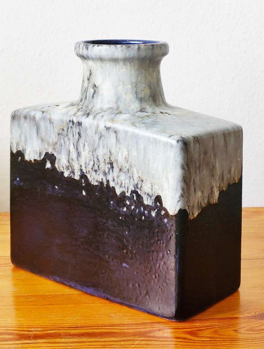 Mid Century Modern Fat Lava Vase From Scheurich Keramik, 1960s