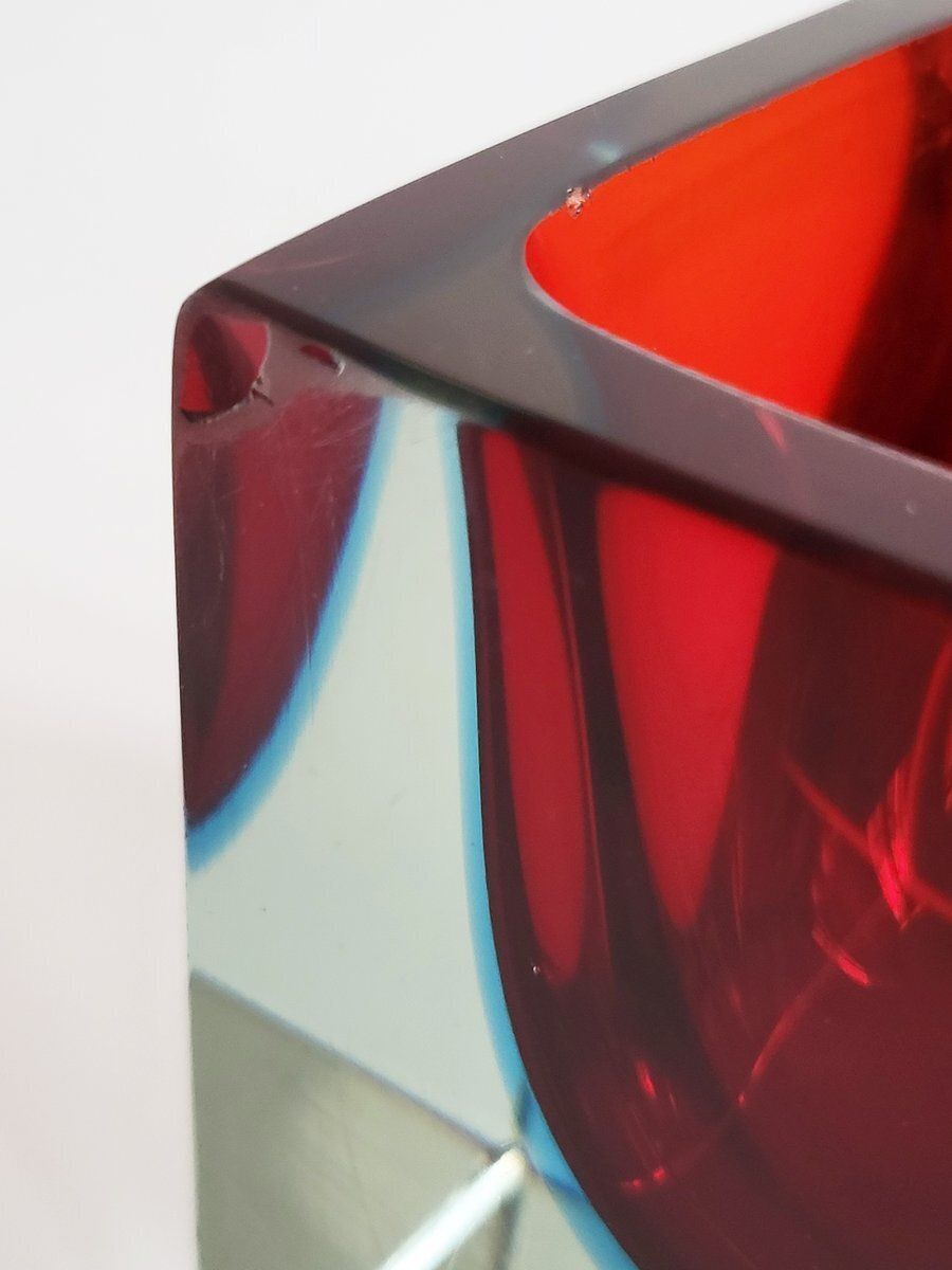 Mid Century Murano Glass Catch All By Flavio Poli For Seguso, 1960s photo 442.0
