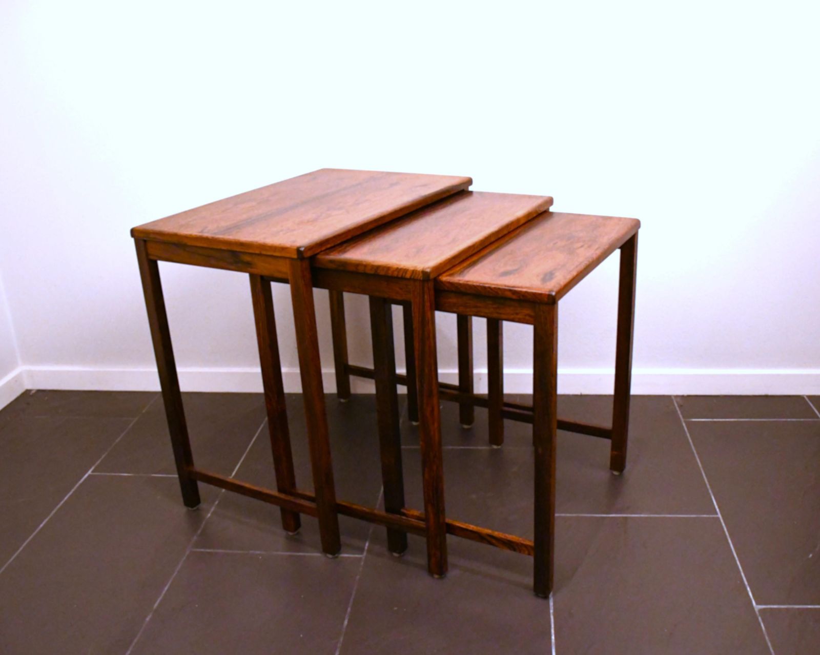 Swedish Rosewood Nesting Table, 1960s, Set Of 3 photo 1929.0