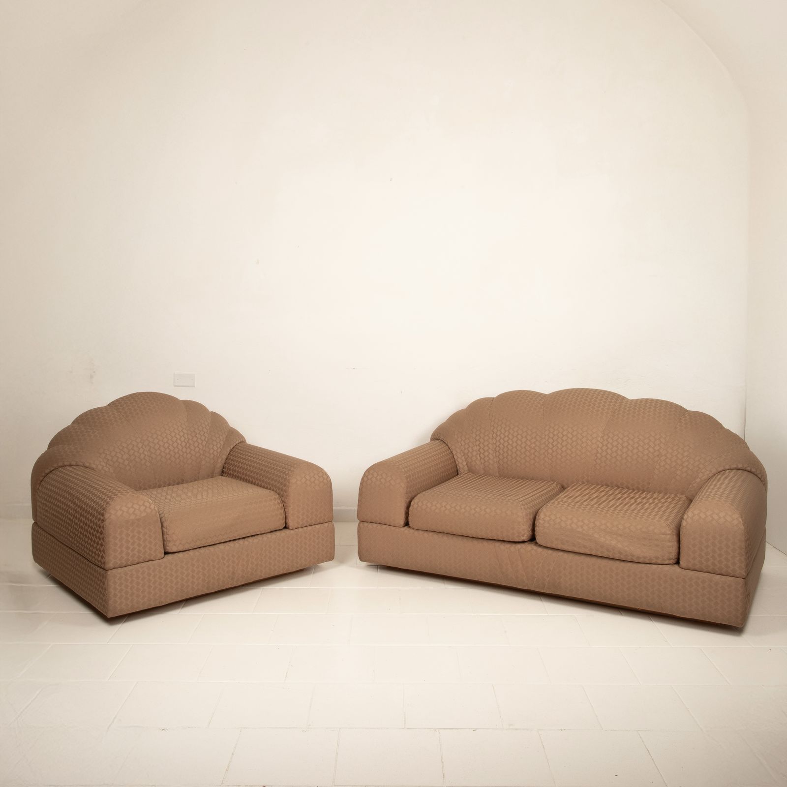Alain Delon Armchair And Sofa For Maison Jansen photo buy