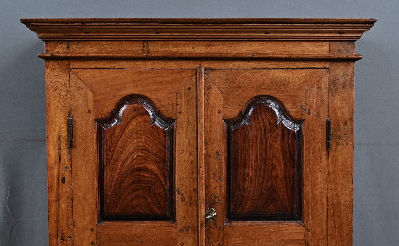 Small Teak Spice Cabinet, Pondicherry, India – Late 19th Century photo vinterior