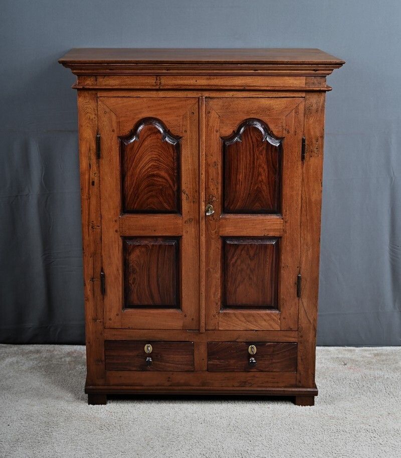 photo for sale Small Teak Spice Cabinet, Pondicherry, India – Late 19th Century