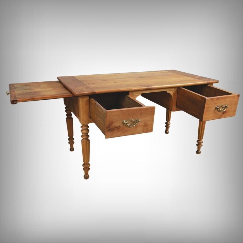Cherrywood Writing Desk, Louis Philippe Style – Late 19th Century photo furniture