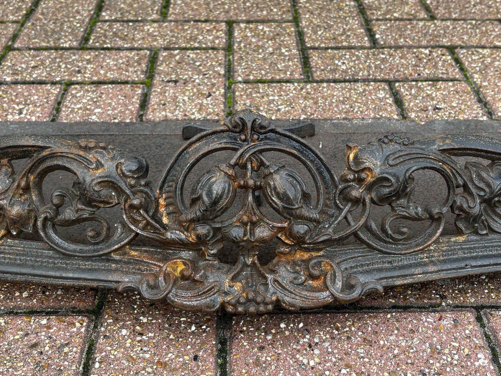 Victorian Cast Iron Fender, Mid 20th Century photo furniture