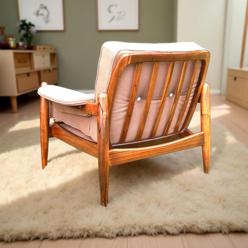 Mid Century Danish Modern Lounge Set In Rosewood By Arne Vodder, 1960s photo for sale