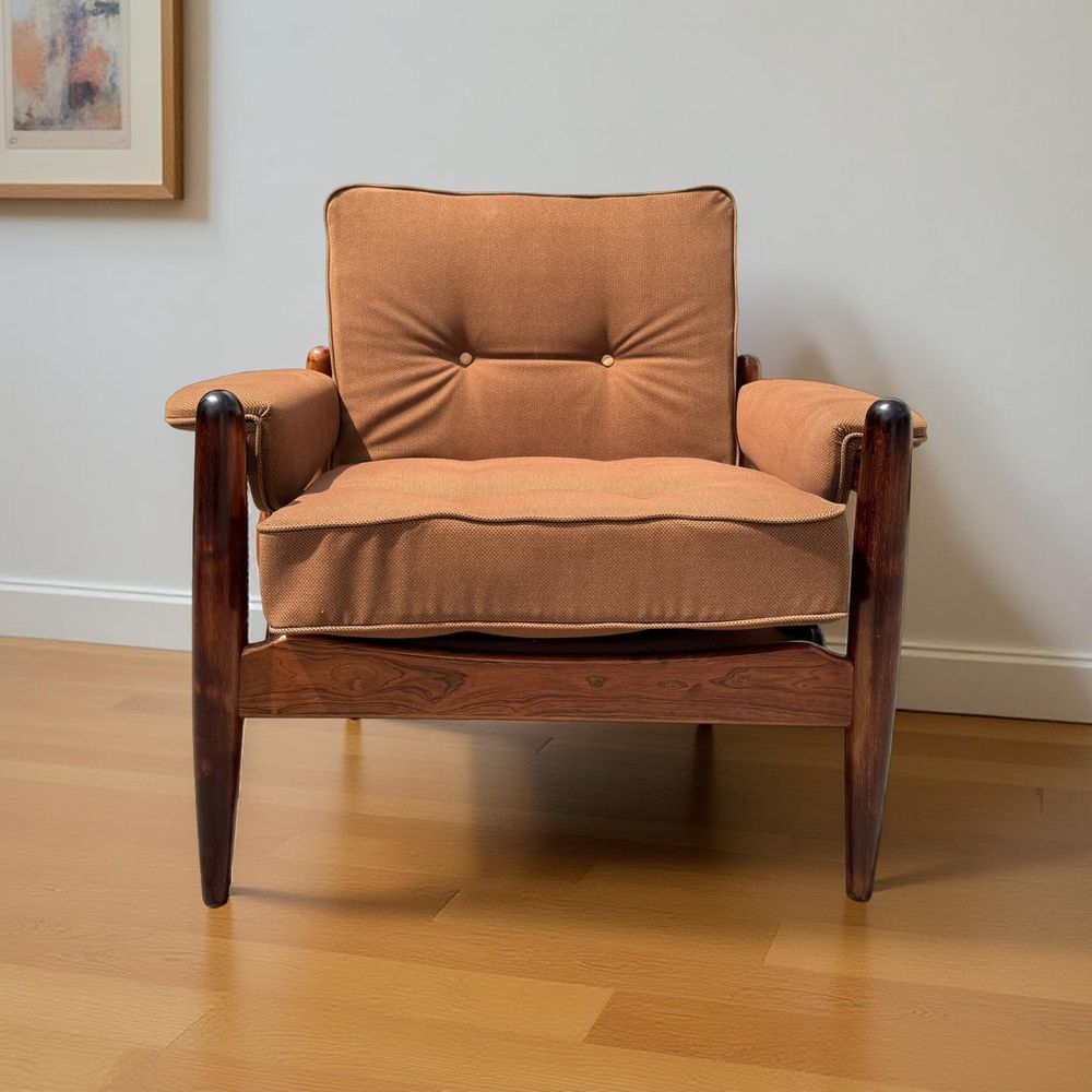 Mid Century Danish Modern Lounge Set In Rosewood By Arne Vodder, 1960s photo vintage