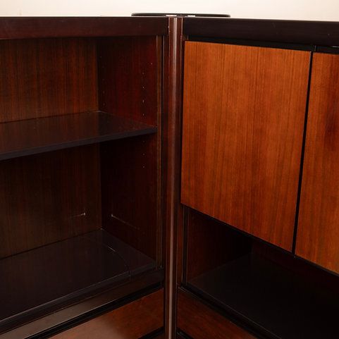 Pair Of S11 Cabinets And Bars By Angelo Mangiarotti For Sorgente Dei Mobili photo vintage