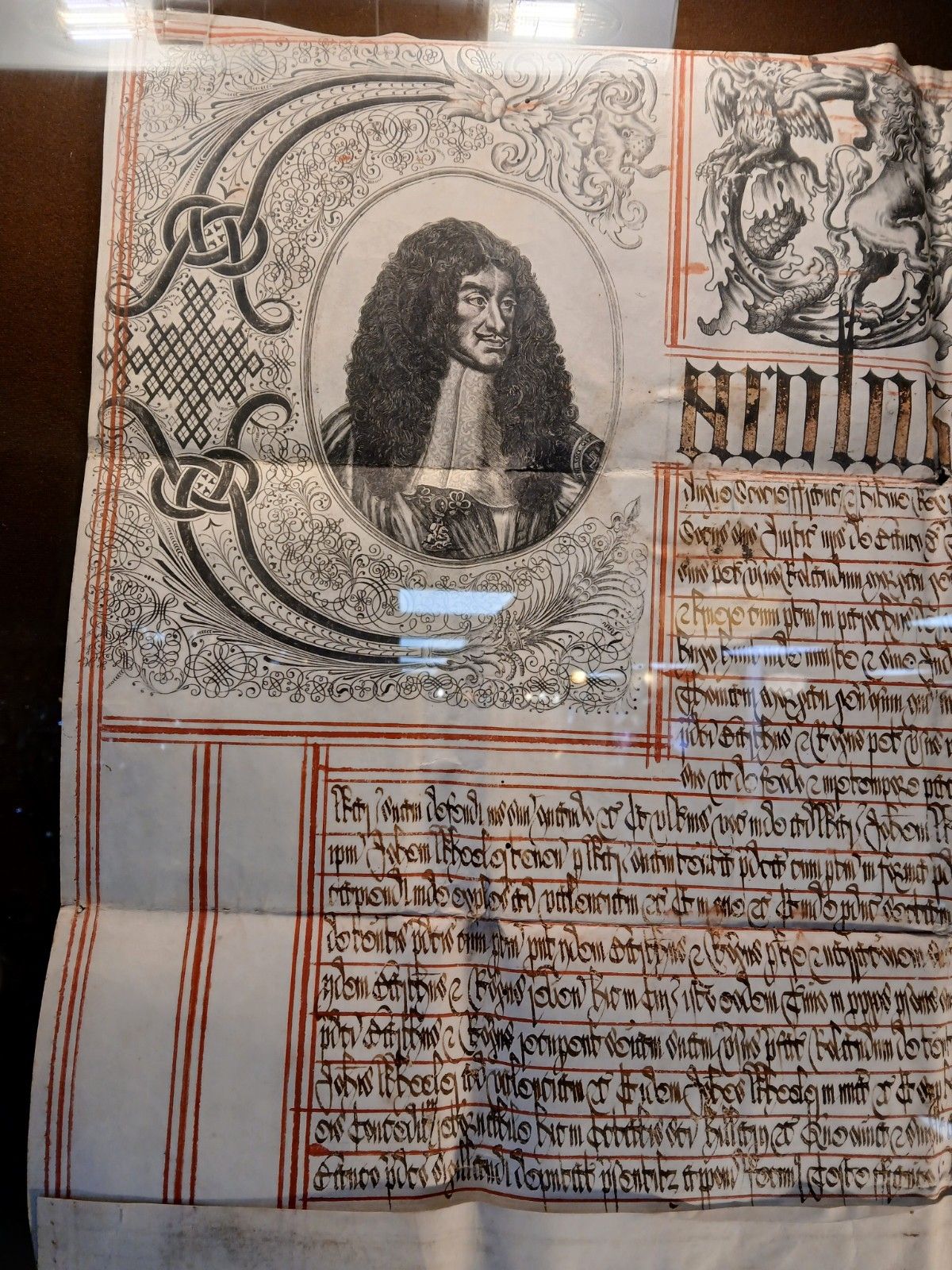 Rare Royal Patent Legal Document Issued During The Reign Of Charles II 1660 1685 photo buy