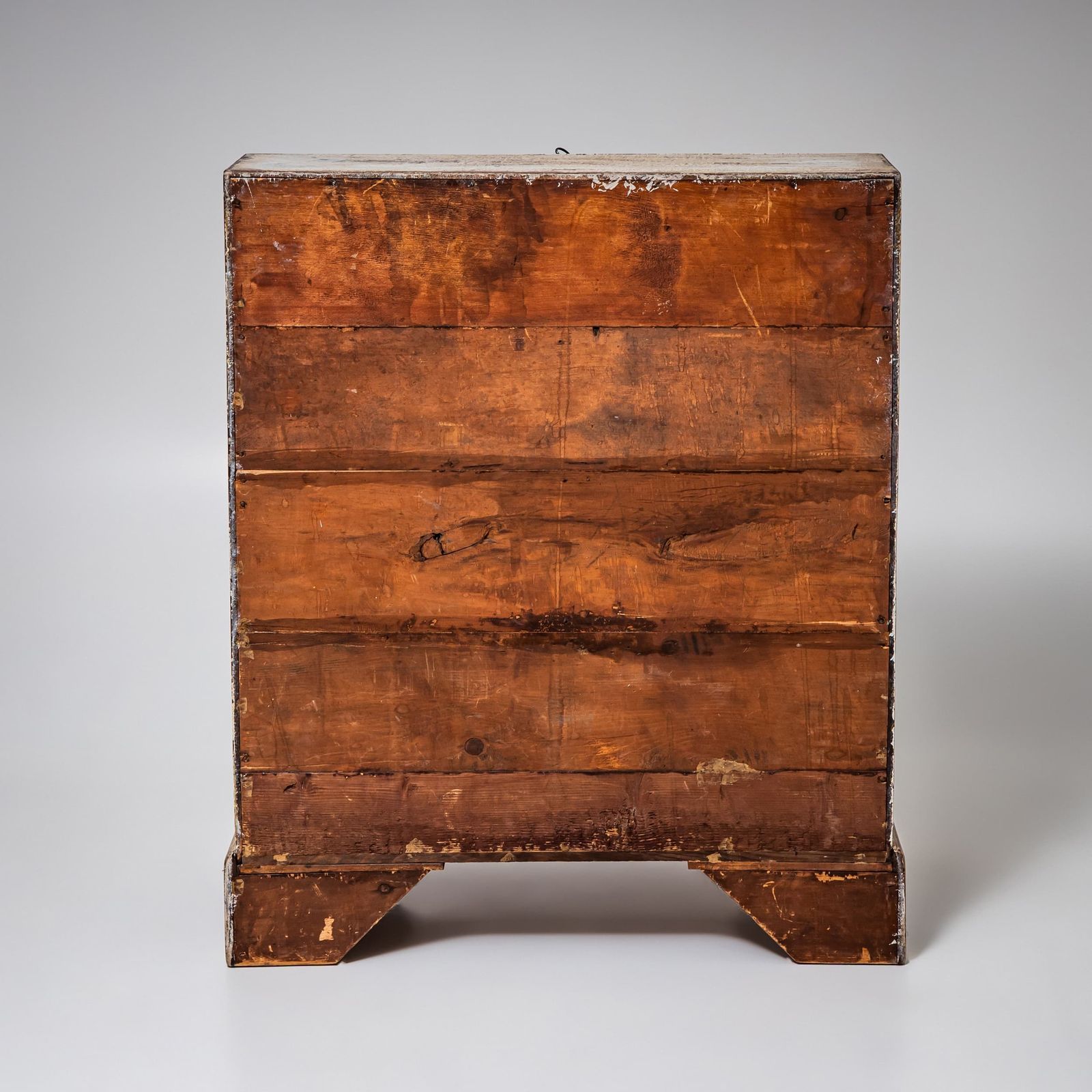 Hand Painted And Patinated Georgian Slant Front Desk, Circa 1800 photo for sale
