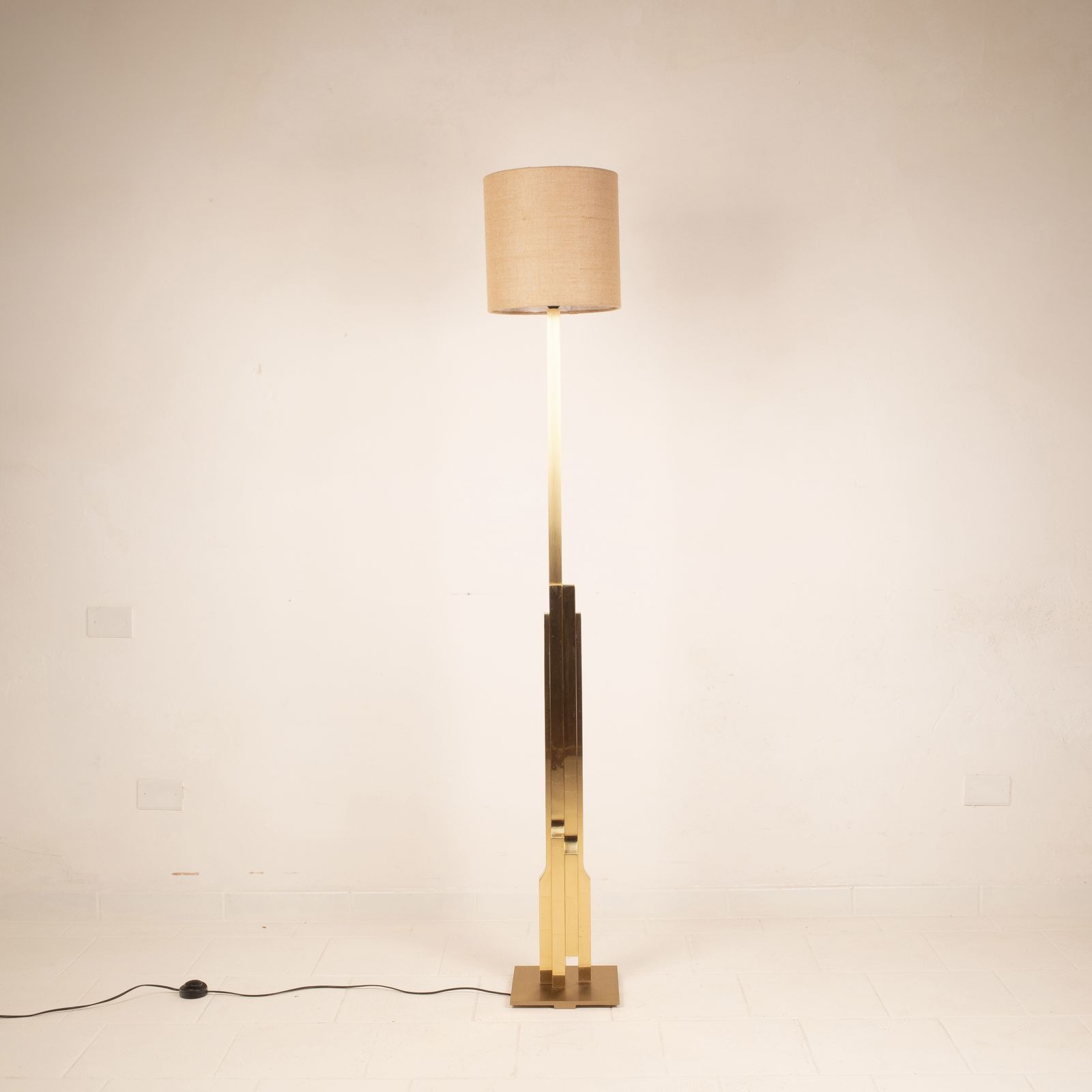 Floor Lamp "Gaetano   Sculpture 99" By Luciano Frigerio For Frigerio Di Desio 1/99