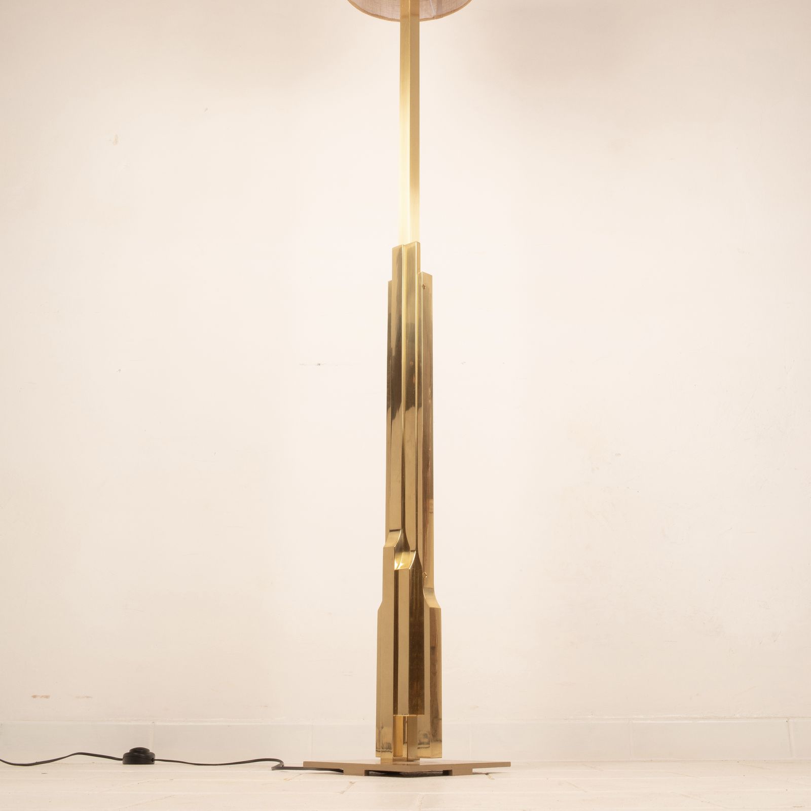Floor Lamp "Gaetano   Sculpture 99" By Luciano Frigerio For Frigerio Di Desio 1/99 photo Lighting