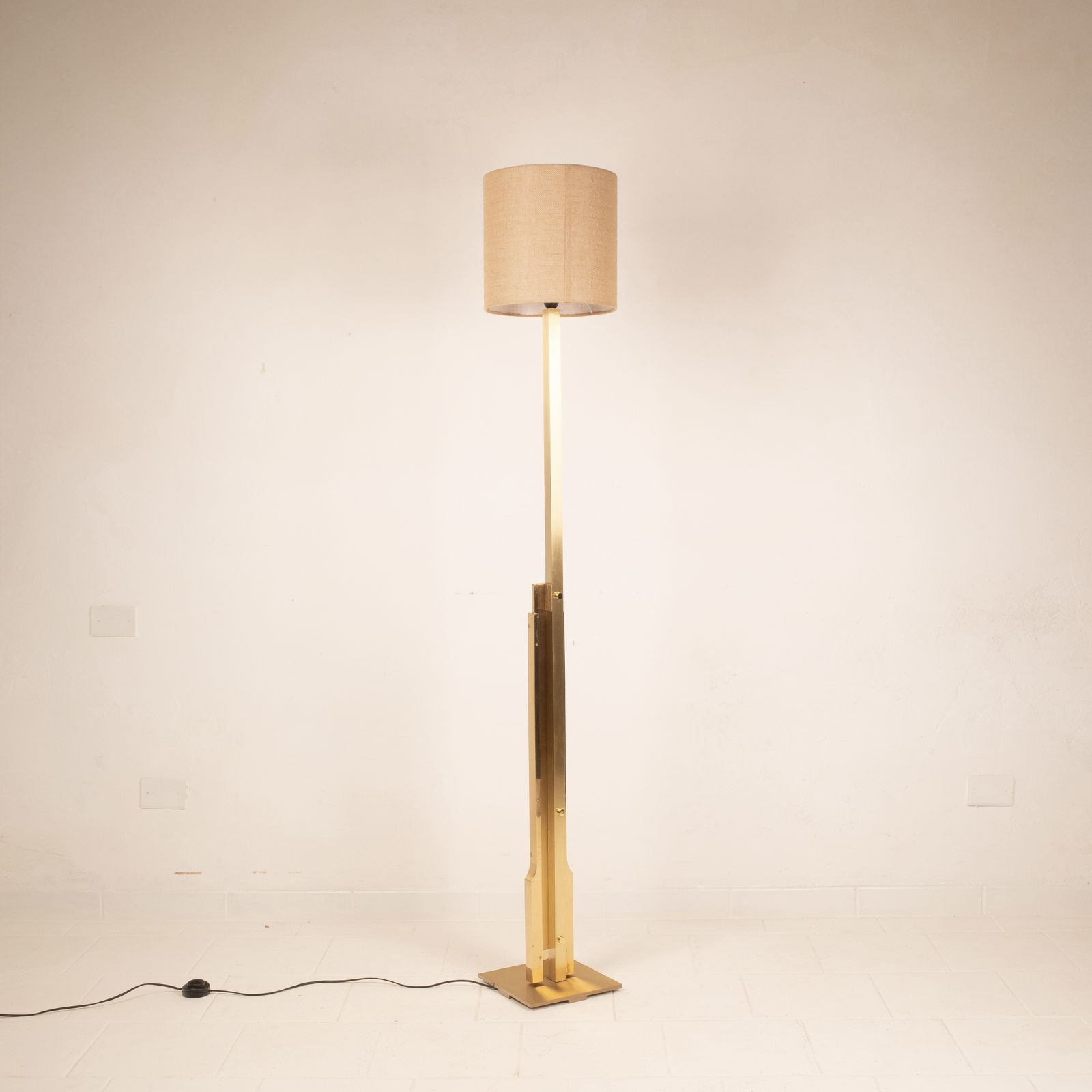 Floor Lamp "Gaetano   Sculpture 99" By Luciano Frigerio For Frigerio Di Desio 1/99 photo vintage