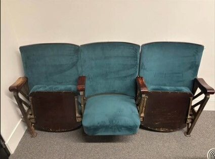 Vintage Cinema Chairs photo for sale