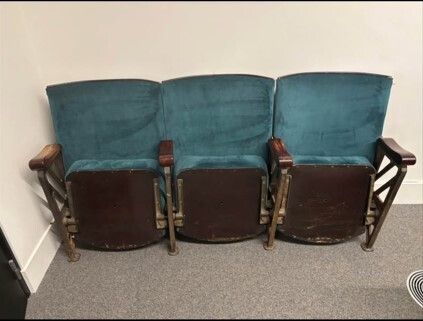 Vintage Cinema Chairs photo Furniture