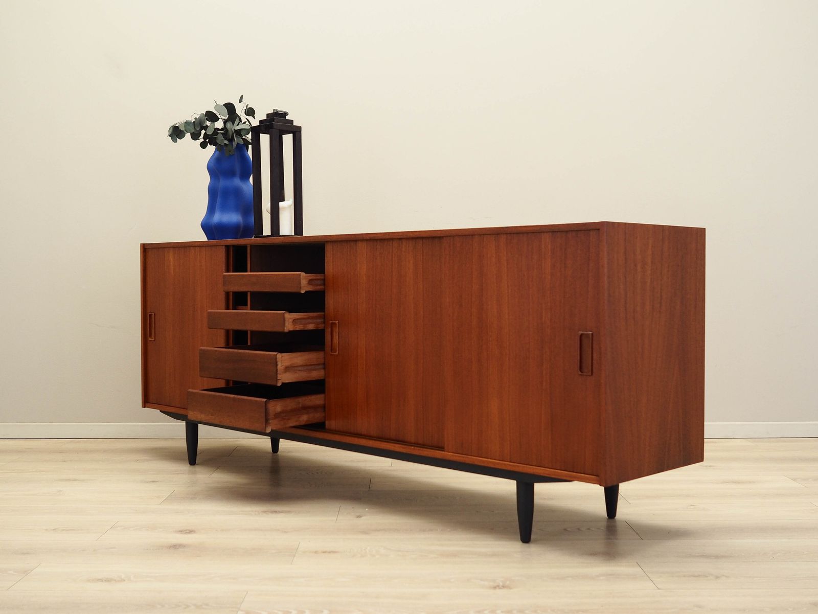 Teakhouten Dressoir, Deens Design, Jaren 1970, Productie: Denemarken photo 2059.0