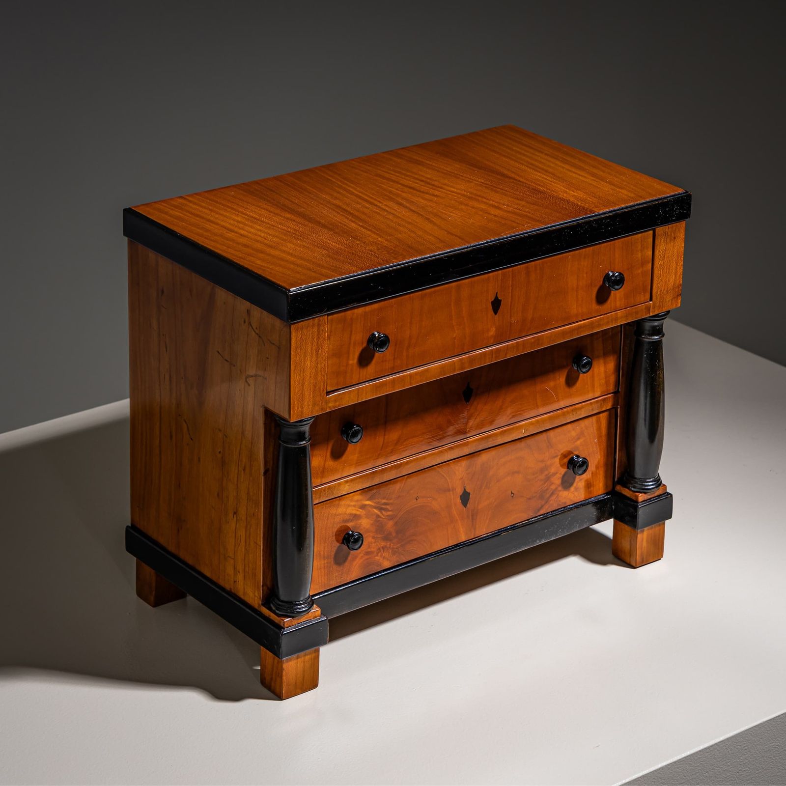 Biedermeier Miniature Chest Of Drawers, Circa 1820 photo for sale