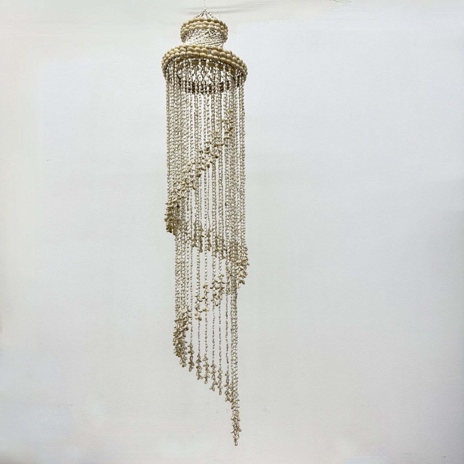 Vintage Schelpen Windmobiel / Hanglamp, Jaren 1970