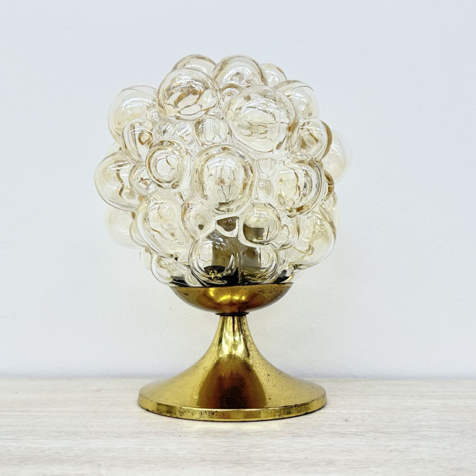 Helena Tynell Glass Bubble Tafellamp, Jaren 1970