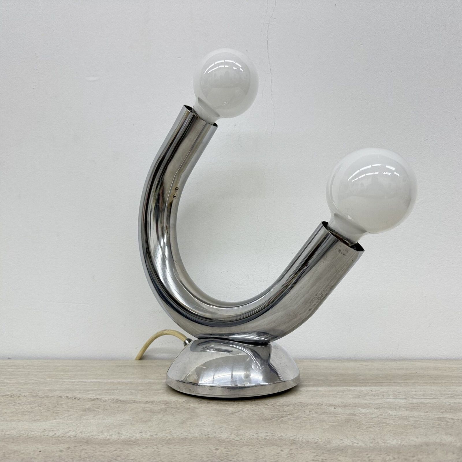 Mid Century Sculptural Table Lamp , 1970s