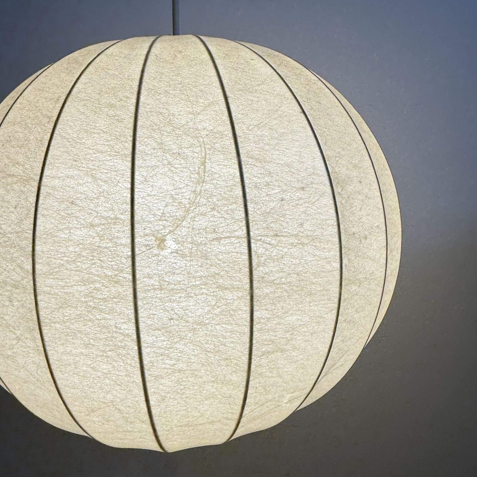 Cocoon Hanglamp, Jaren 1970, Duitsland photo vintage