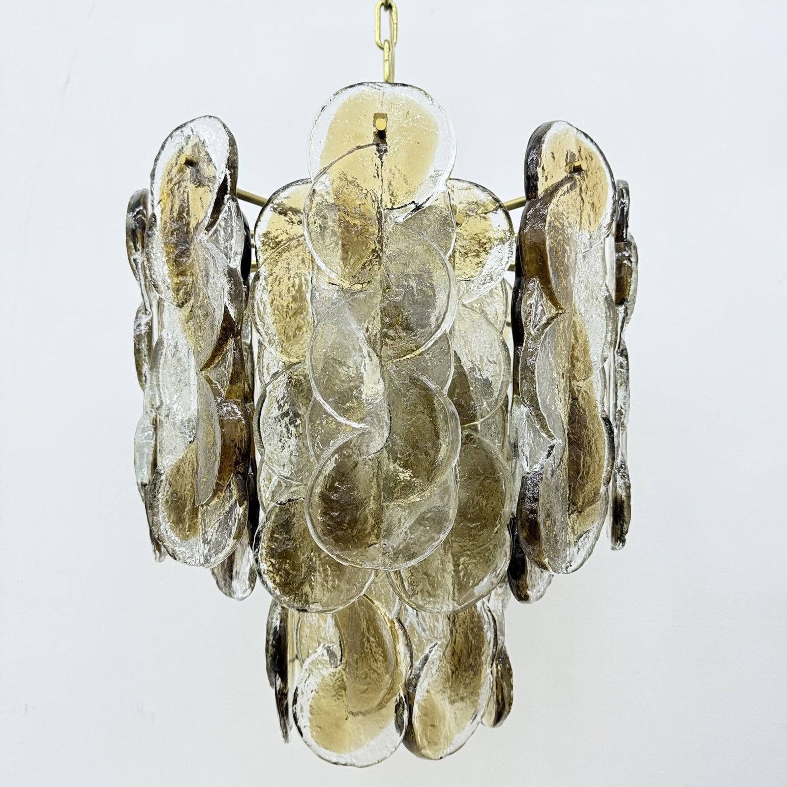 Grote Citrus Plafondlamp Van J.T. Kalmar, Jaren 1970 photo for sale
