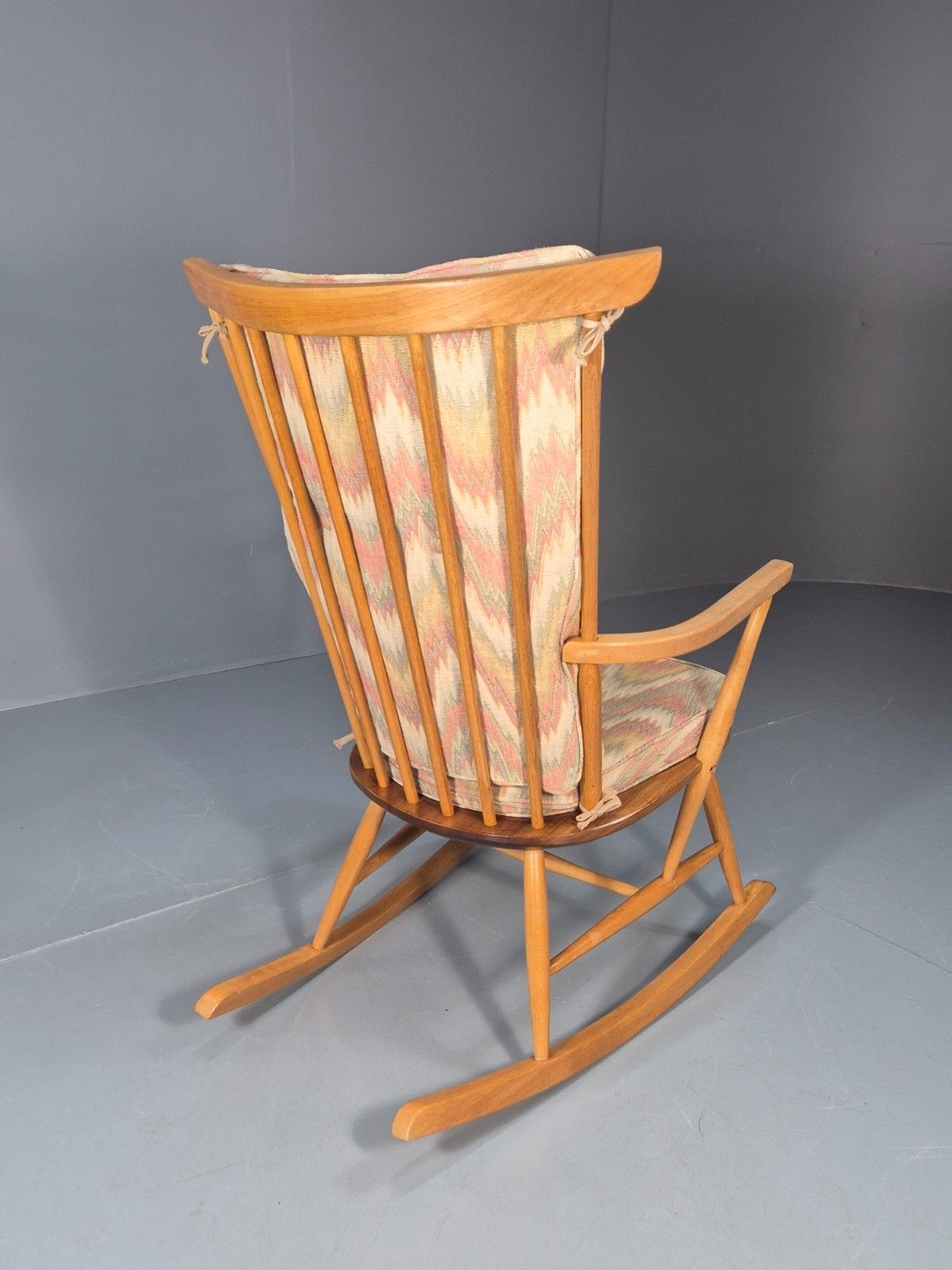 Mid Century Rocking Chair Scandinavian Design 1960s Retro Eb10924 Mnor photo buy