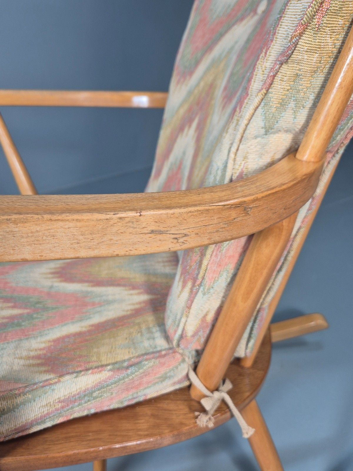 photo for sale Mid Century Rocking Chair Scandinavian Design 1960s Retro Eb10924 Mnor
