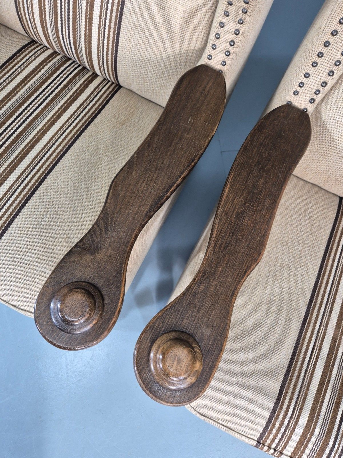 2 Retro Lounge Chairs Danish 1970s Design Kjaernulf Stylings  Eb10781 Vclo photo buy