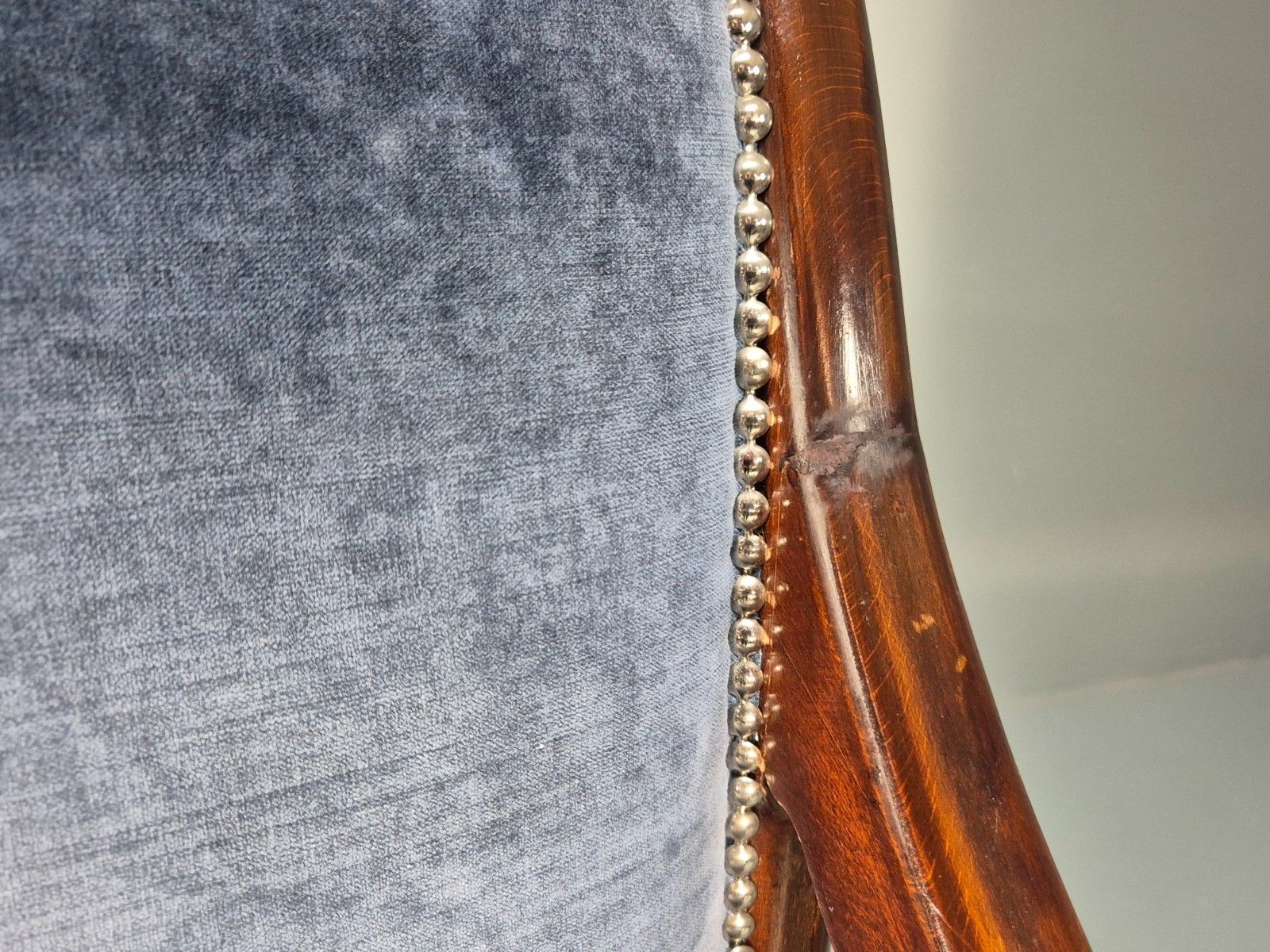 photo buy 2 Regency Scroll Arm Saloon Chairs 20th Century Reproduction Eb10610 Mnor