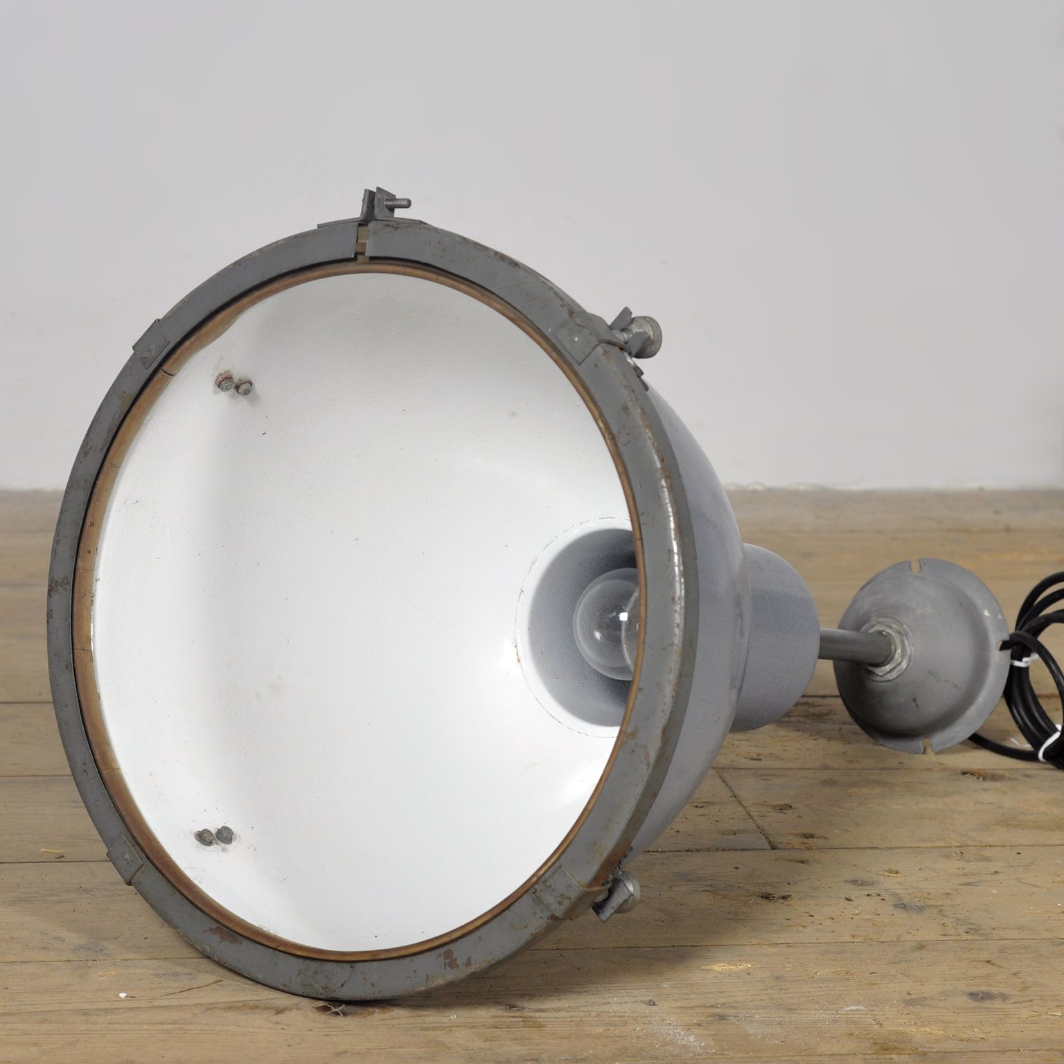 Industrial Pendant Lamp, 1950s photo buy