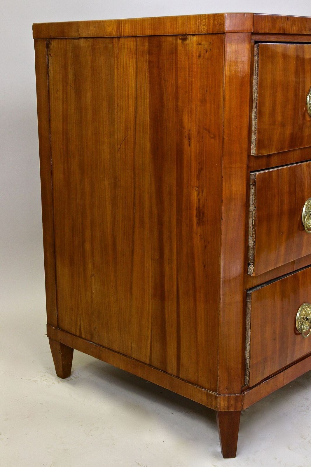 photo vintage 19th Century Cherrywood Biedermeier Chest Of Drawers/ Buffet, Austria Ca. 1830