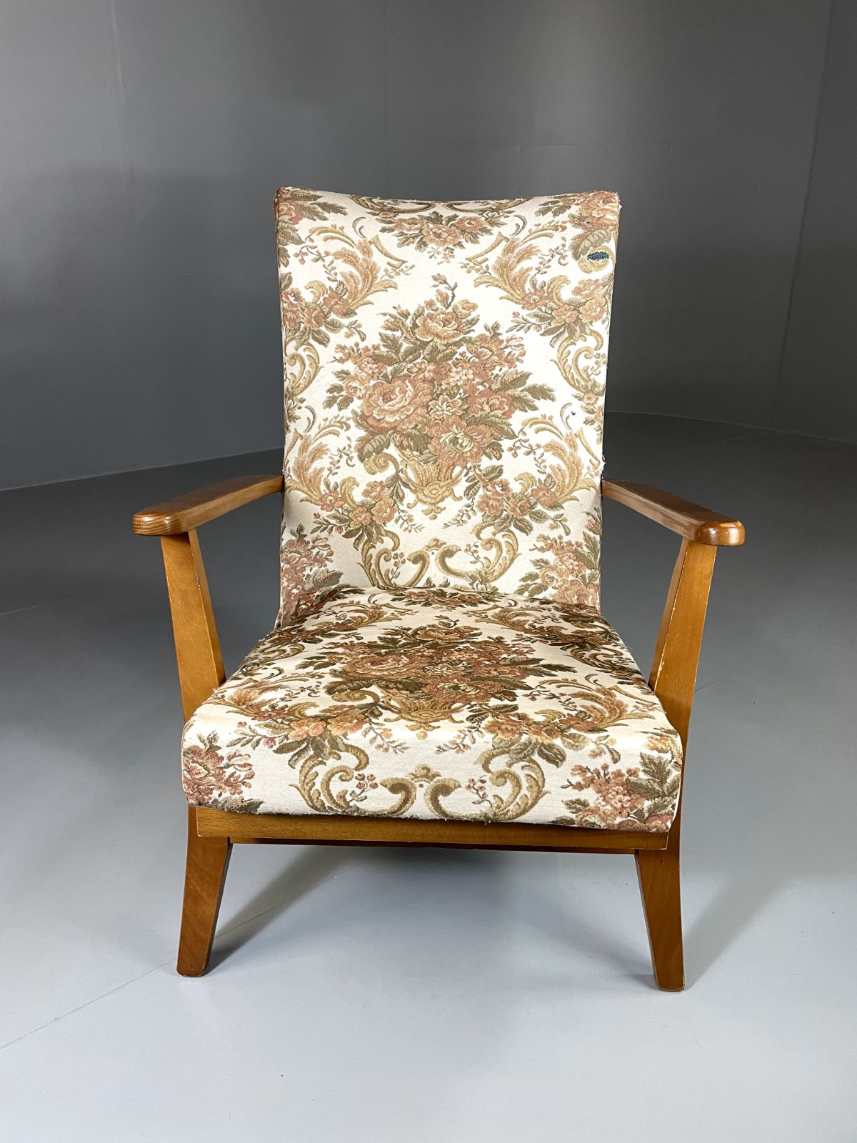 Vintage Mid Century Chair Beech Frame 1960s Retro Eb5712 Mnor photo furniture