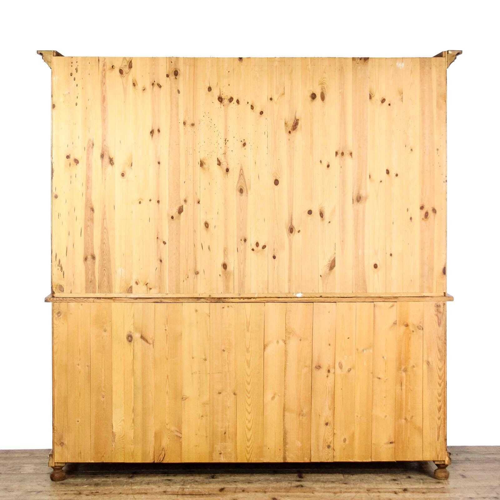 photo furniture Victorian Style Glazed Pine Housekeepers Cupboard | Vintage Furniture | Pine Storage | Pine Cupboards | Large Storage (M 6369)