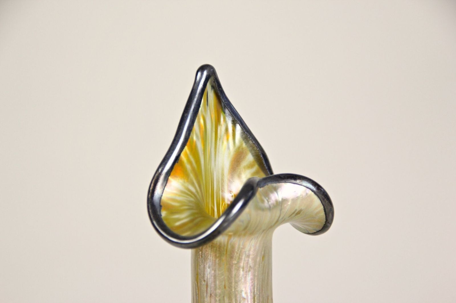 19th Century Art Nouveau Loetz Glass Vase   Decor Candia Papillon, Cz Ca. 1898 photo 3750.0