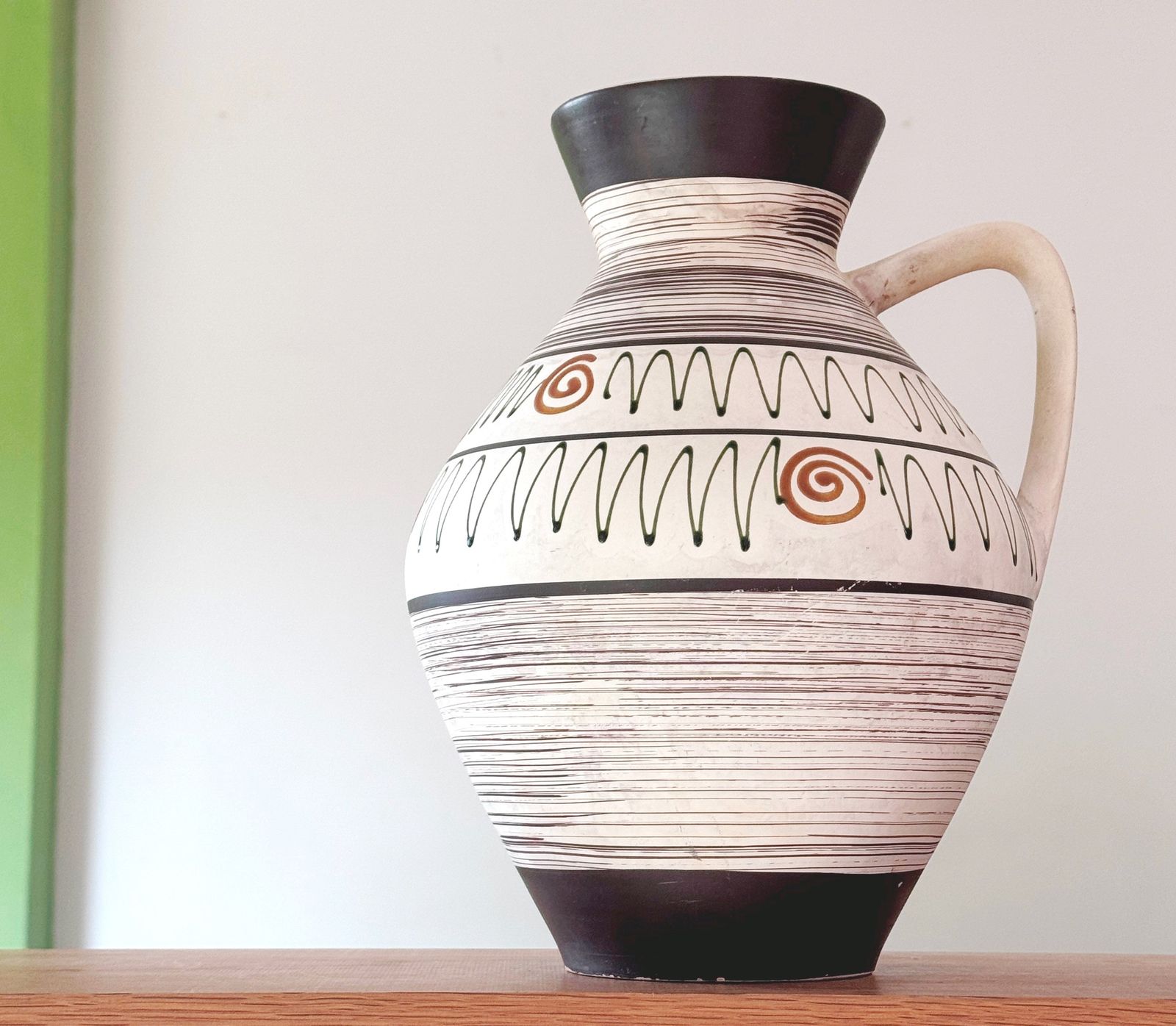 Original Mid Century West Germany Pottery Vase  Carstens Tonnieshof 1510 29