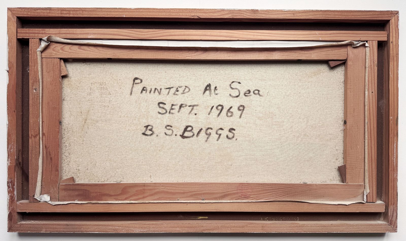 The Nicolas Bowater (Steam Turbine Vessel)   Oil On Canvas Painted At Sea photo 475.0