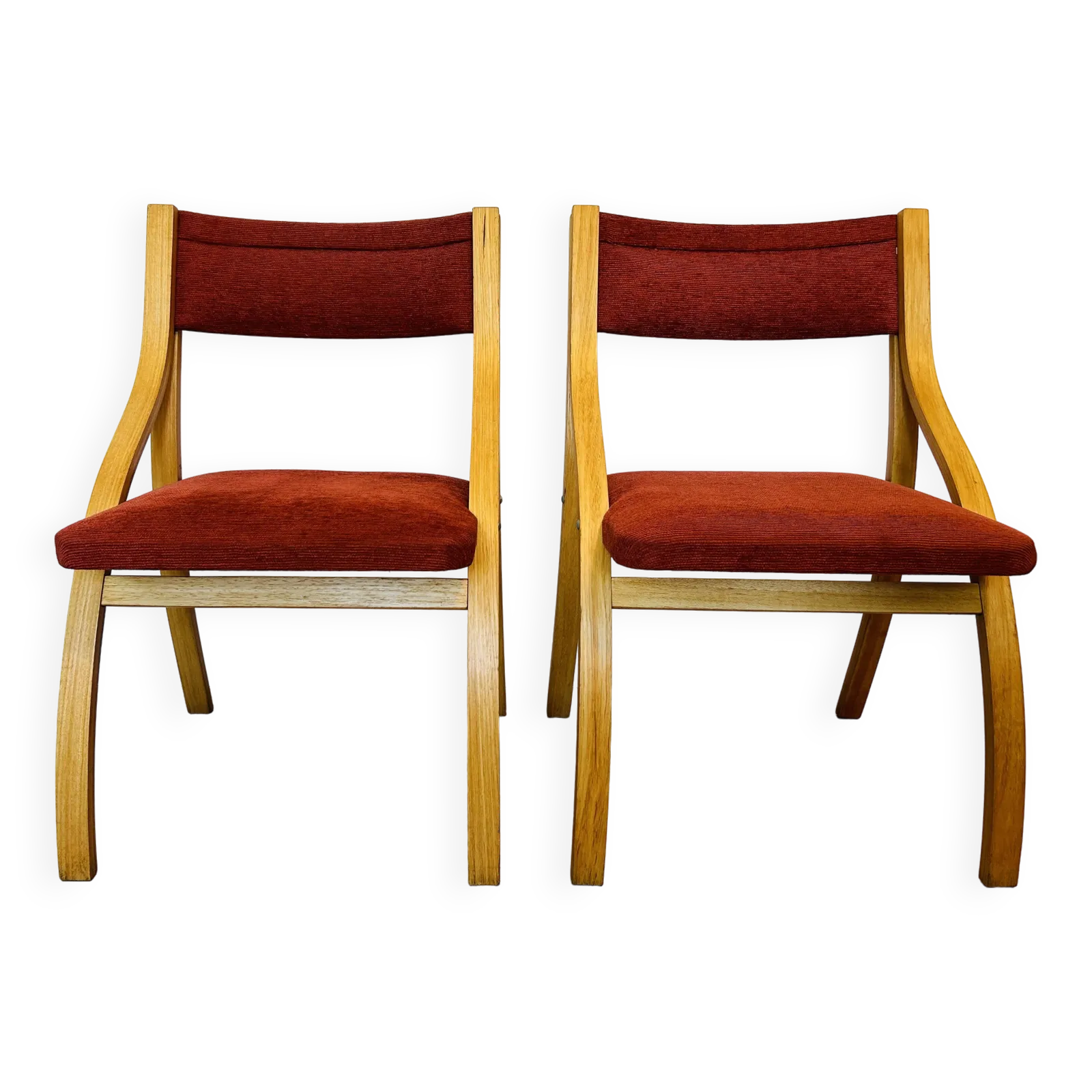 Vintage Dining Chairs By Ludvík Volák For Dřevopodnik Holešov, 1960’s, Set Of 4 photo furniture