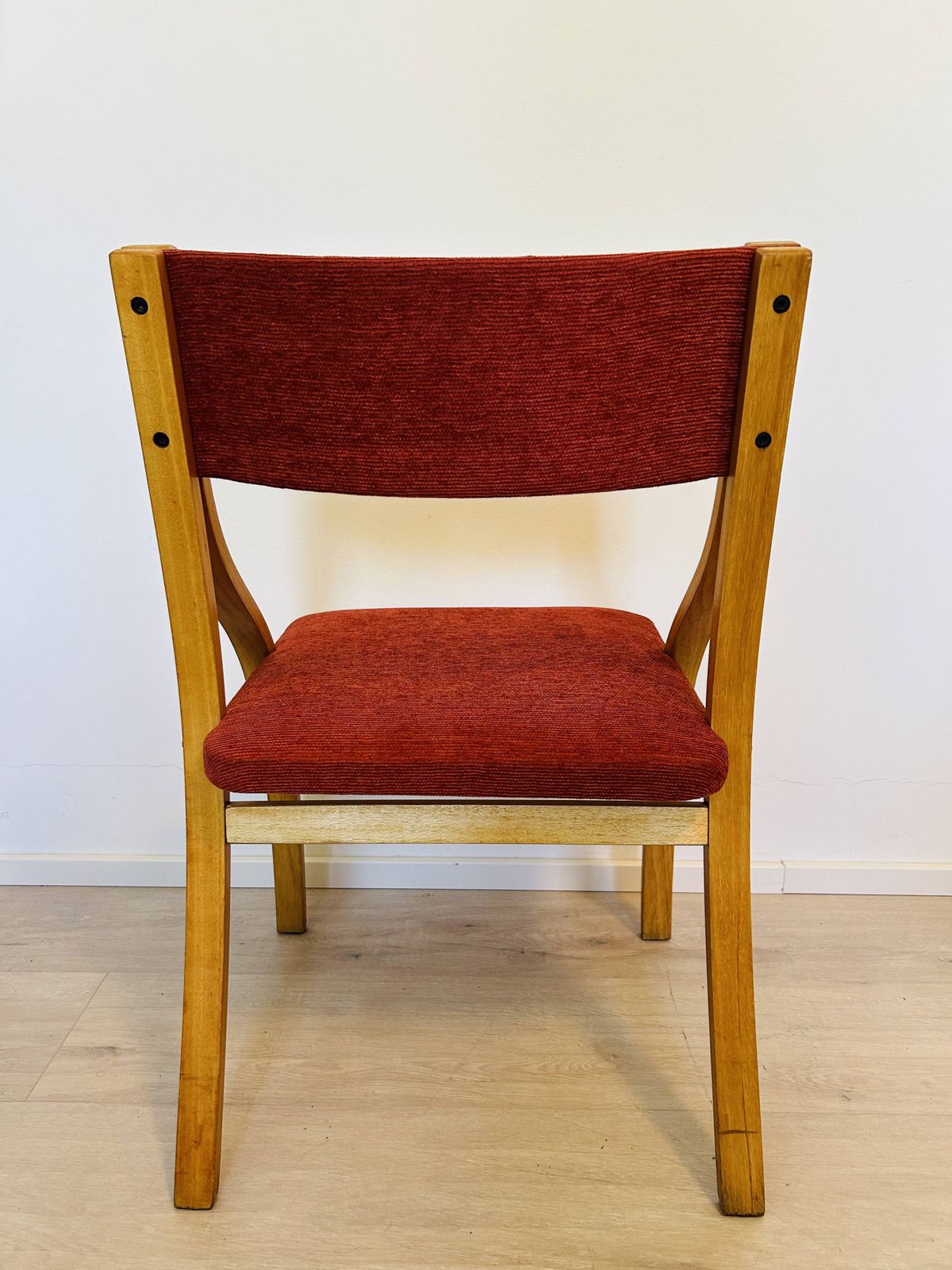 Vintage Dining Chairs By Ludvík Volák For Dřevopodnik Holešov, 1960’s, Set Of 4 photo vinterior