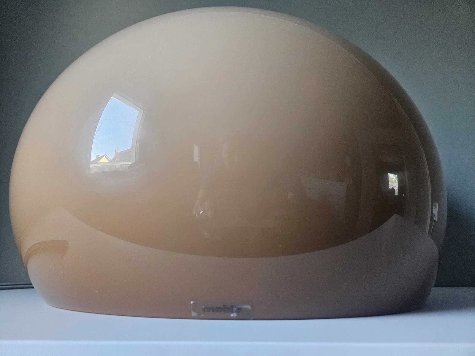 Rare Xl Ombre Caramel Meblo Guzzini Pendant Light Luigi Massoni Jolly Lamp photo 531.0