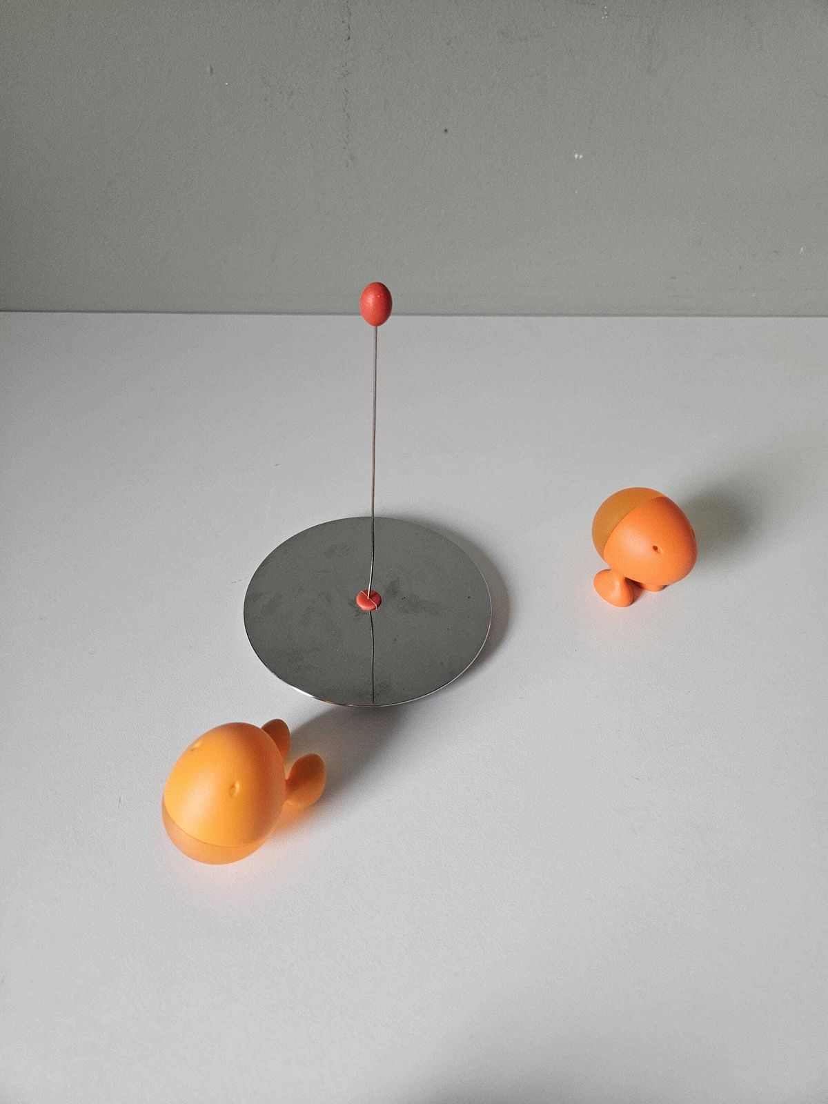 Vintage Alessi Lilliput Salt & Pepper Set: Italian Pop Modernist Design photo Home Decor