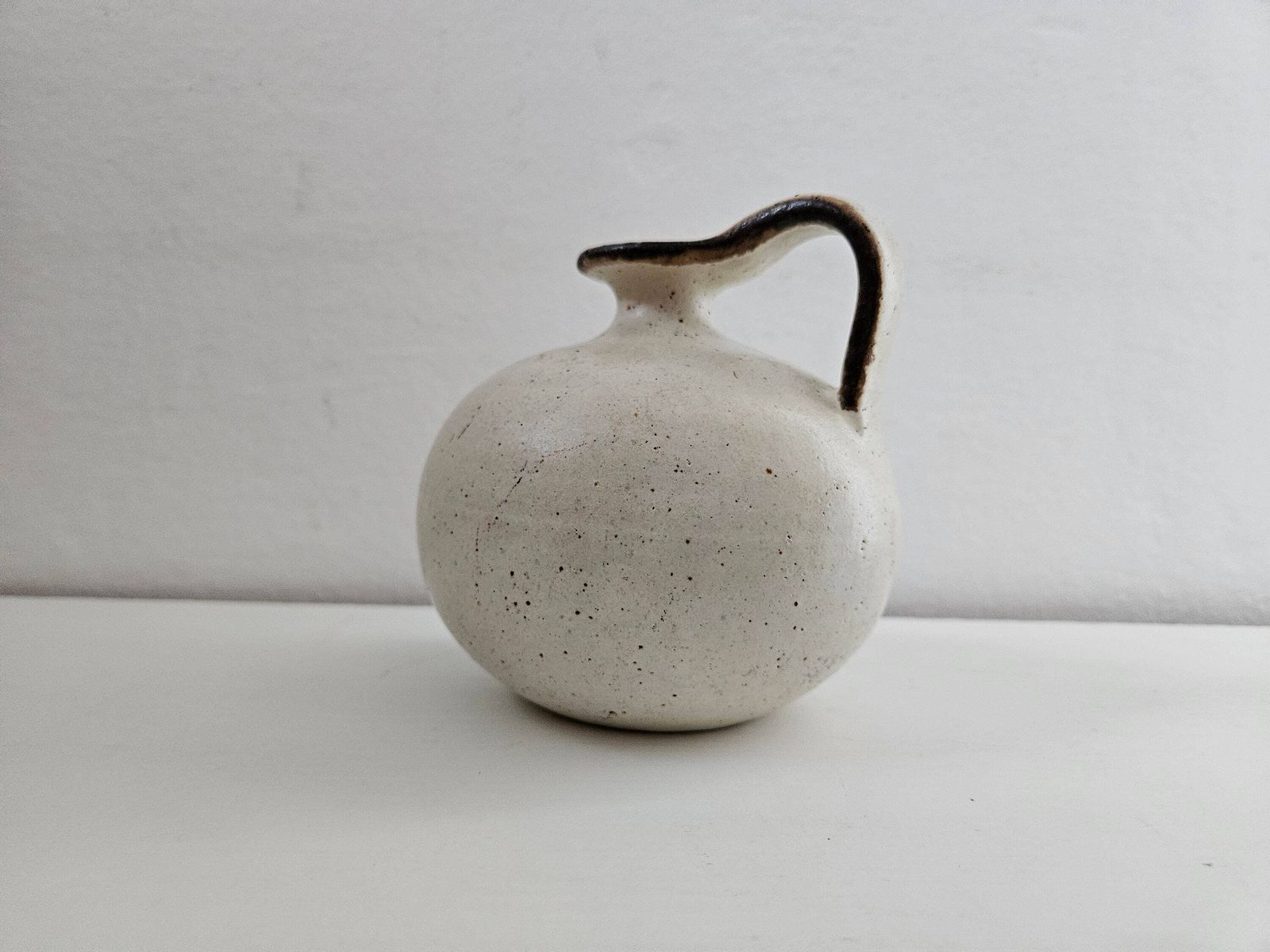Vintage Bruno Gambone Art Pottery Pitcher Italian Ceramic Vase