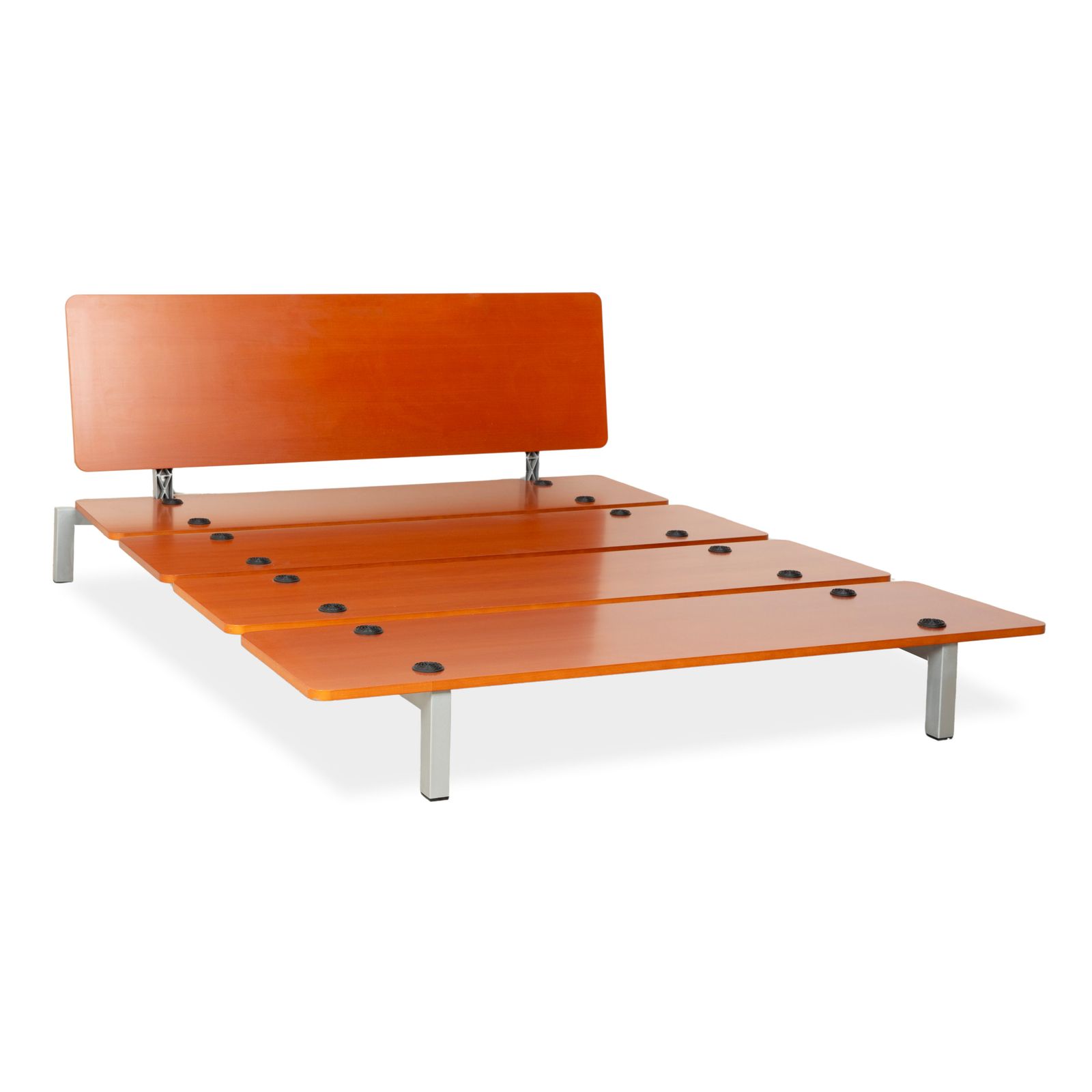 Cassina Xen Platform Wooden Bed Brown 160x200
