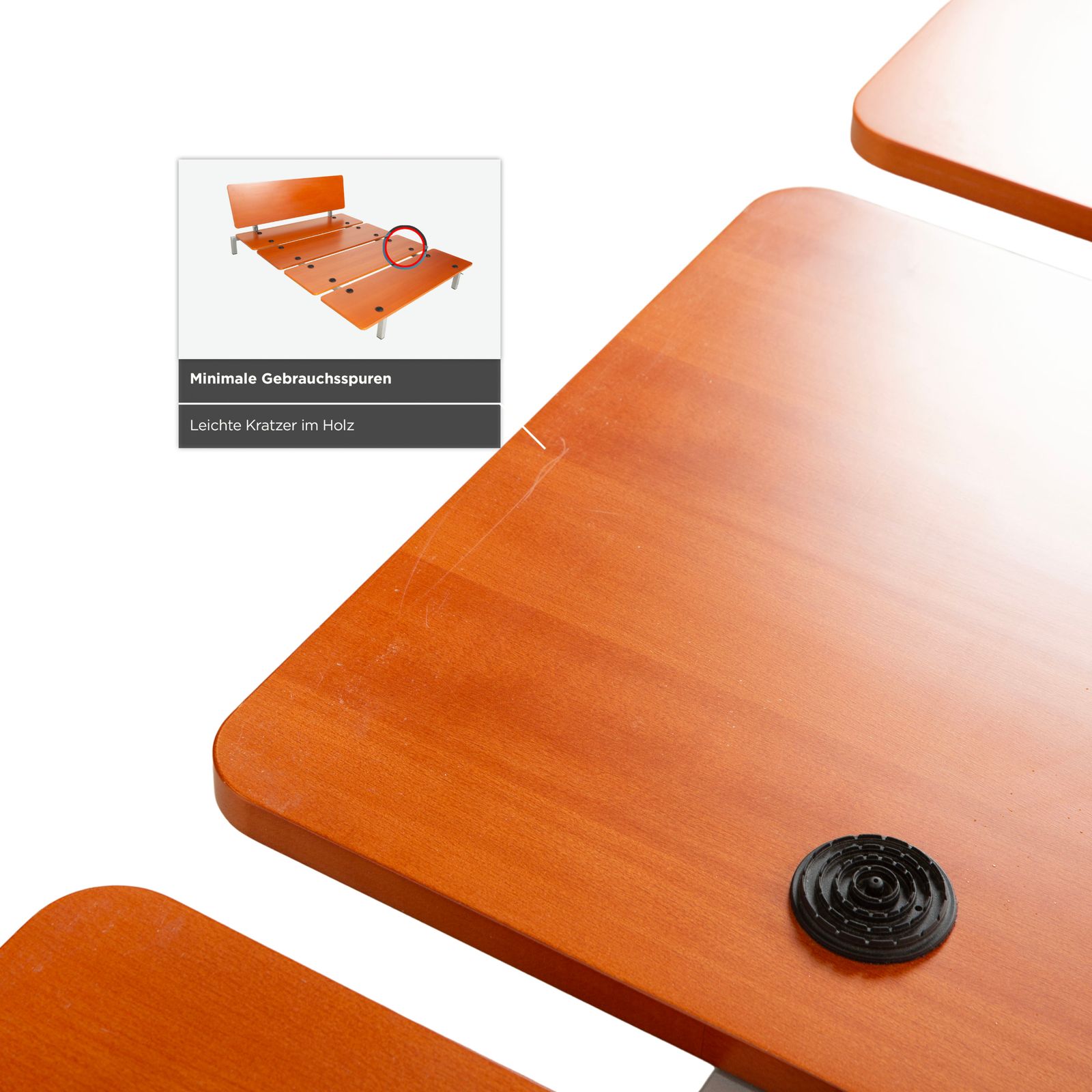Cassina Xen Platform Wooden Bed Brown 160x200 photo vinterior