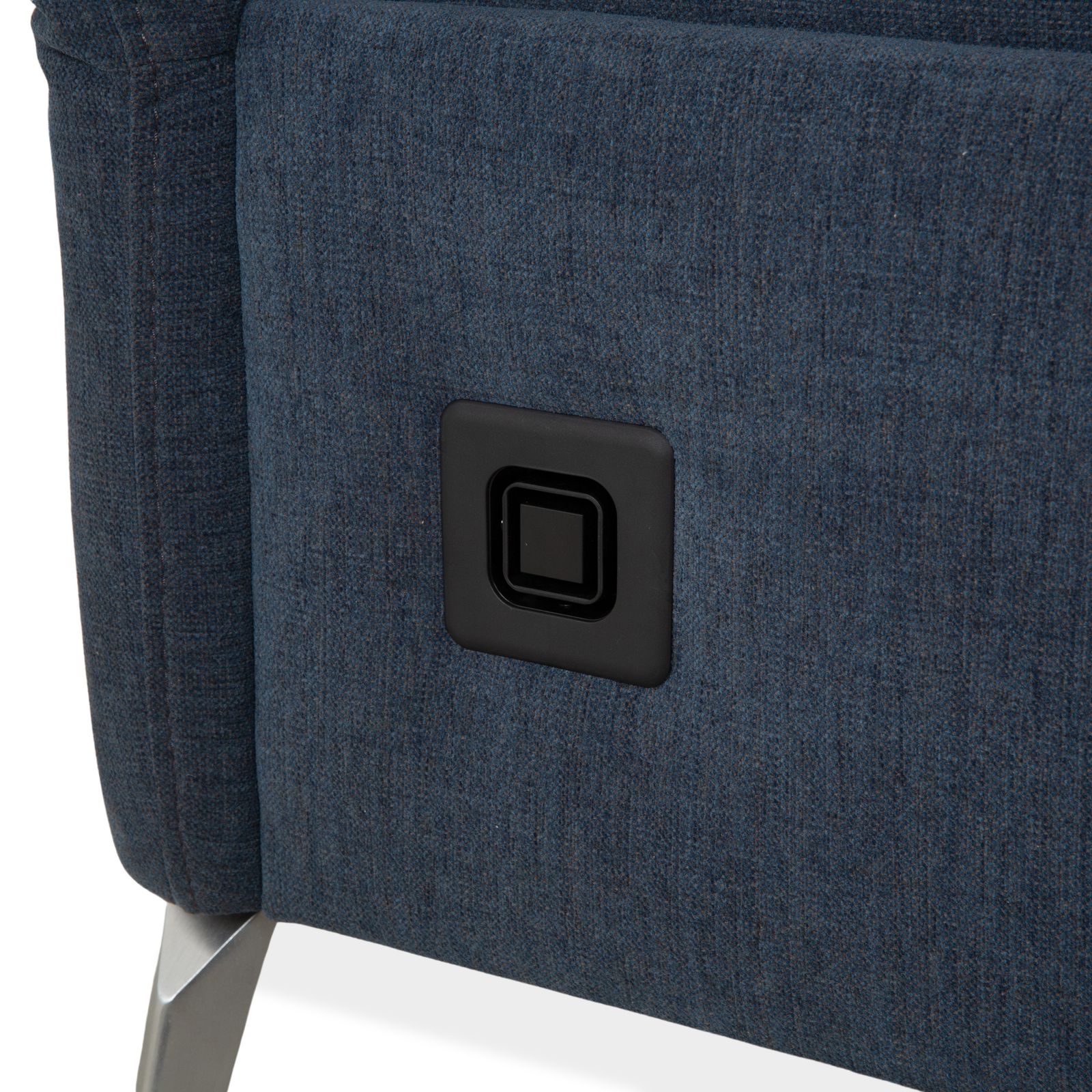 Furniture Himollla Planopoly Fabric Three Seater Blue Grey Electric Function Sofa photo
