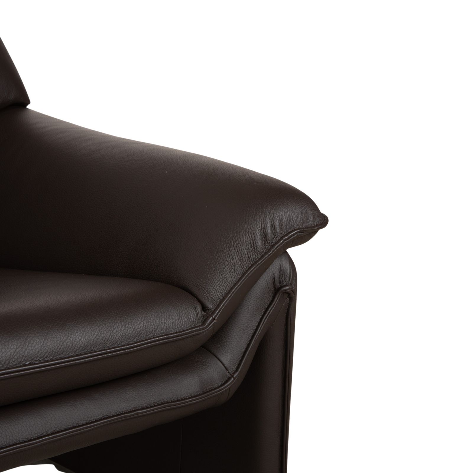 Laauser Atlanta Leather Armchair Brown photo for sale