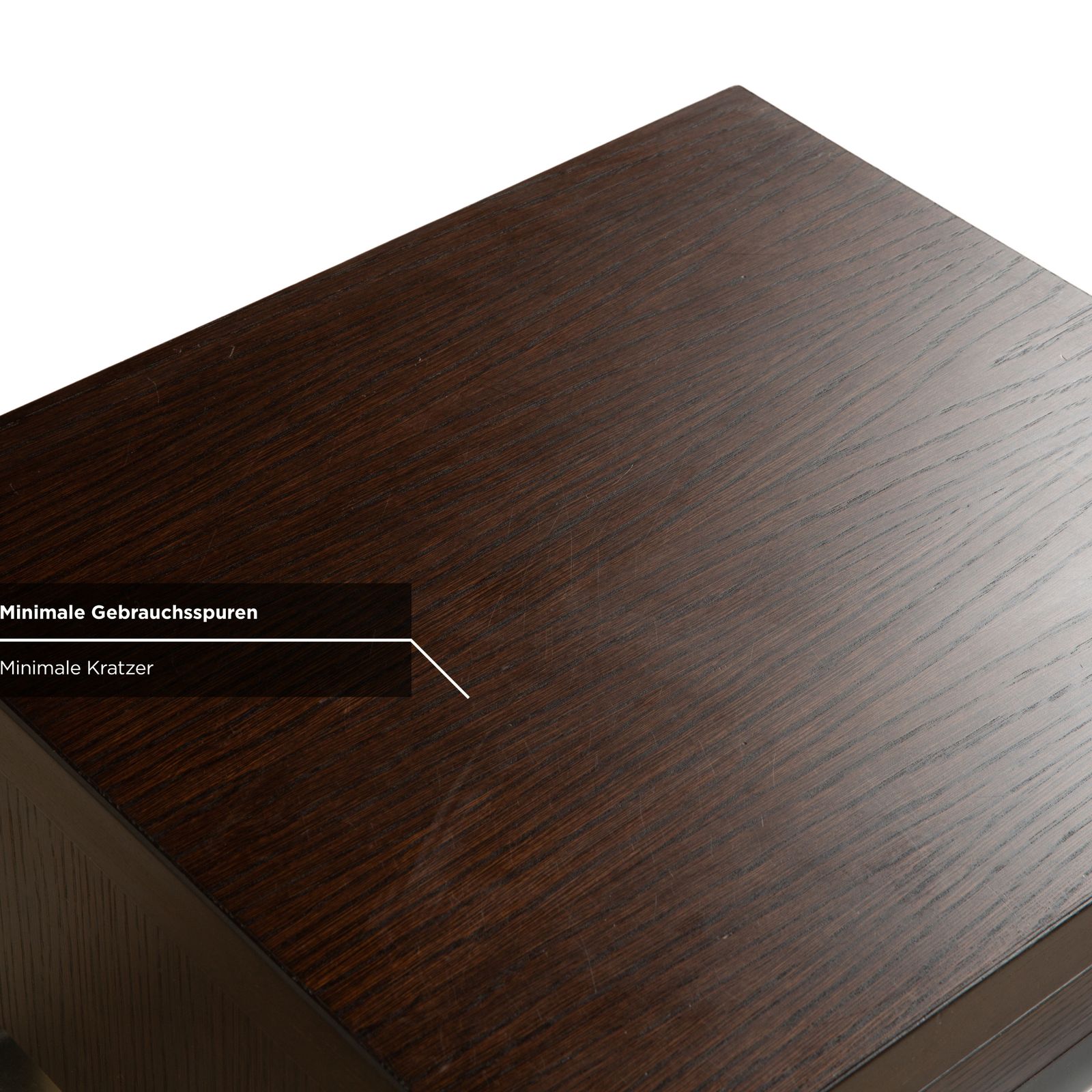 photo for sale Hülsta Tamis Wood Leather Bed Dark Brown 160x200 Bedside Tables