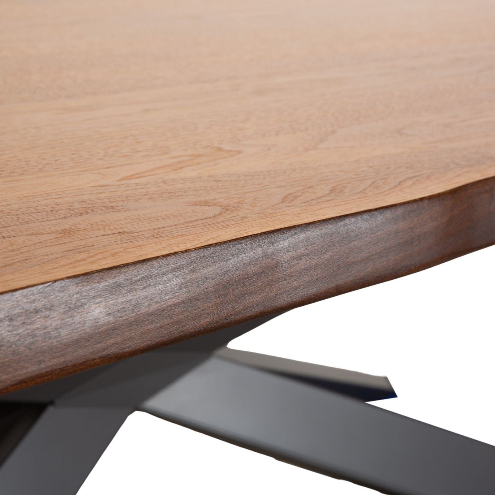 Table à manger Cattelan Italia Spyder en bois, brun anthracite, 300 x 120 cm photo for sale