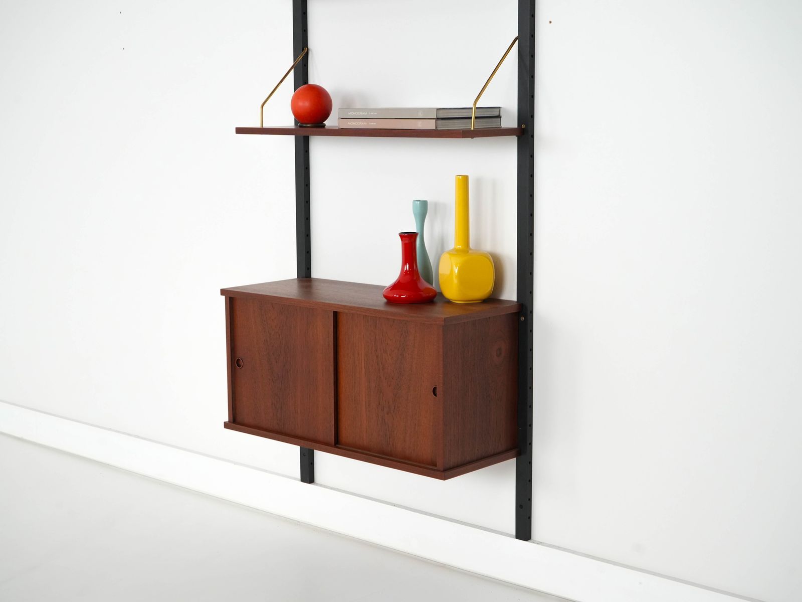 Teak Shelving Unit, Danish Design, 1960s, Production: Denmark photo Furniture